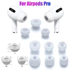 Противоскользящие наушники-вкладыши для AirPods Pro, сменные наушники-вкладыши для L M S, идеально подходит для белого цвета