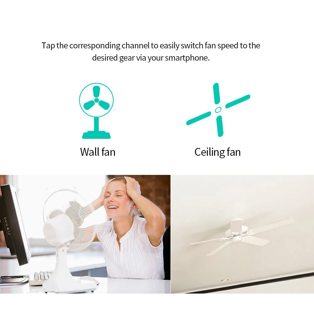 Интеллектуальный выключатель света Sonoff 4CHR3/4CH Pro R3 4 полосная смарт переключатель