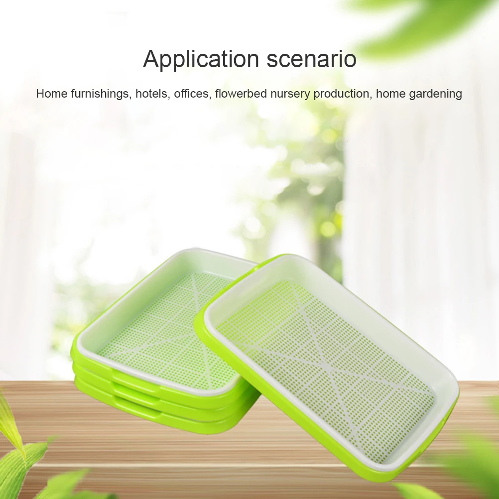 2 шт. завод лоток питомник двухслойная беспочвенная Гидропоника для рассады