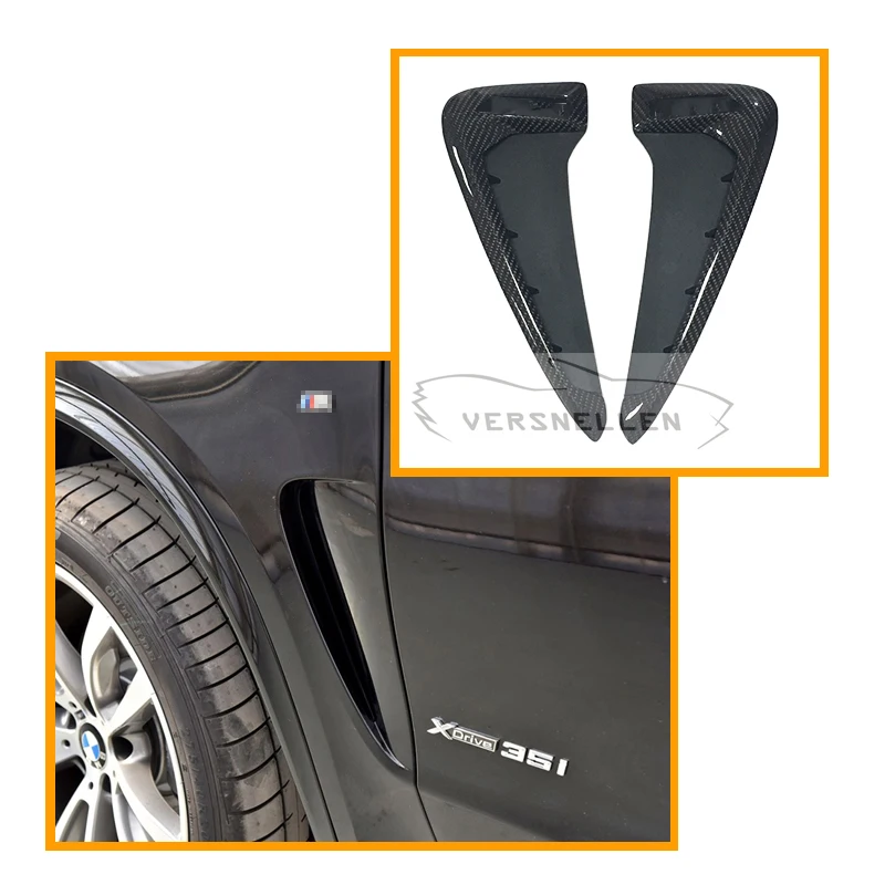F15 сменный автомобильный Стайлинг обшивка крыла из углеродного волокна для BMW X