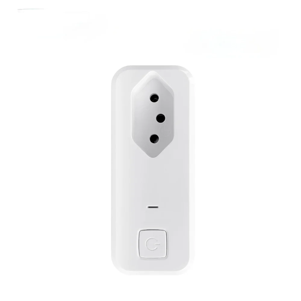 

10A Brazil Standard WiFi Smart Plug , Smart Life APP Remote Smart Socket Voice Works for Google Home