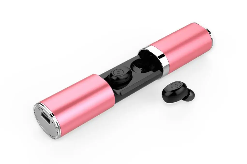 Pink Новейший дизайн F9 Bluetooth 5,0 наушники TWS беспроводные наушники Blutooth наушники гарнитура спортивные наушники гарнитура - Цвет: Pink