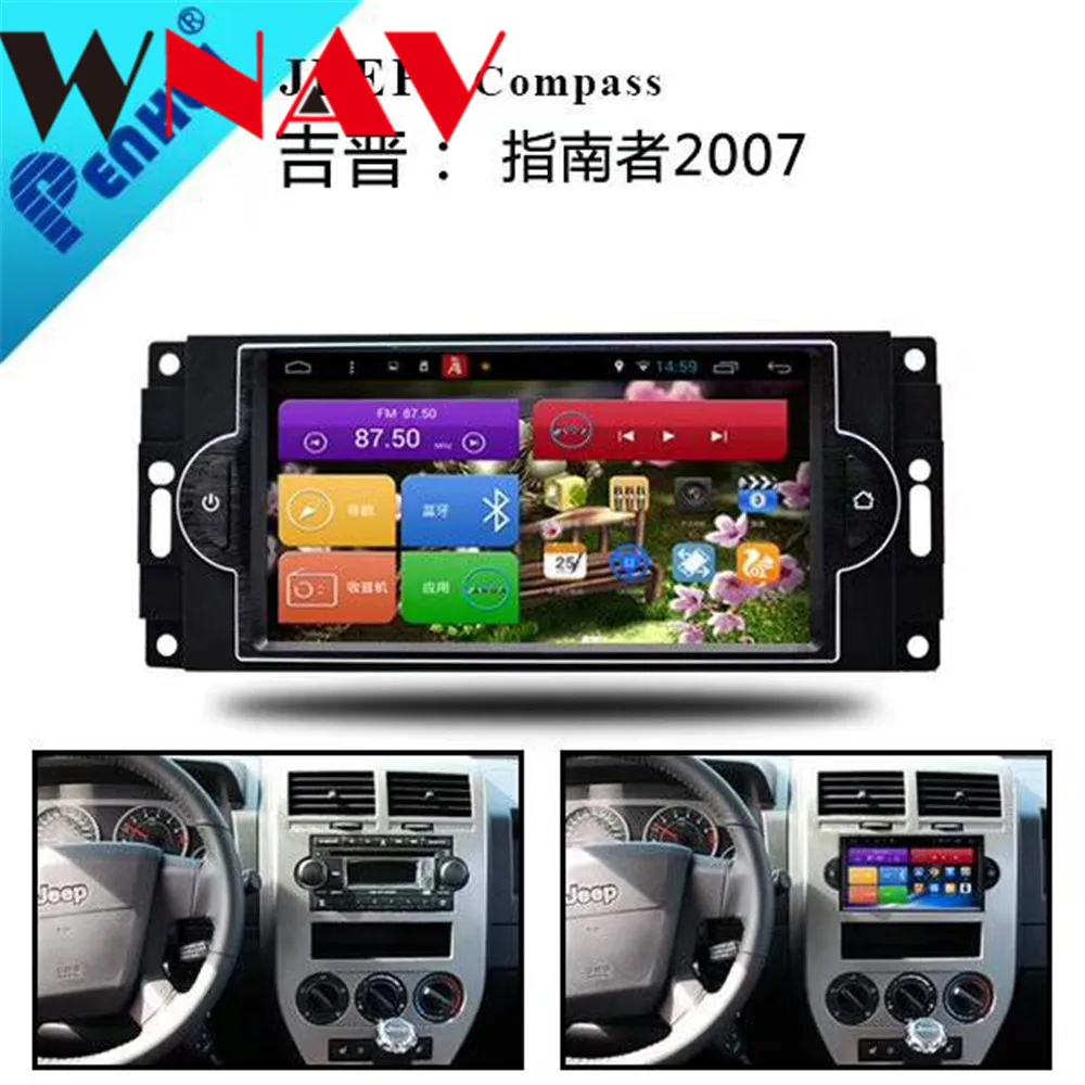 " Android 8,1 Восьмиядерный Автомобильный gps навигация для Chrysler 300c/Dodge ram/Jeep Grand Cherokee/Commander мультимедийный плеер головное устройство