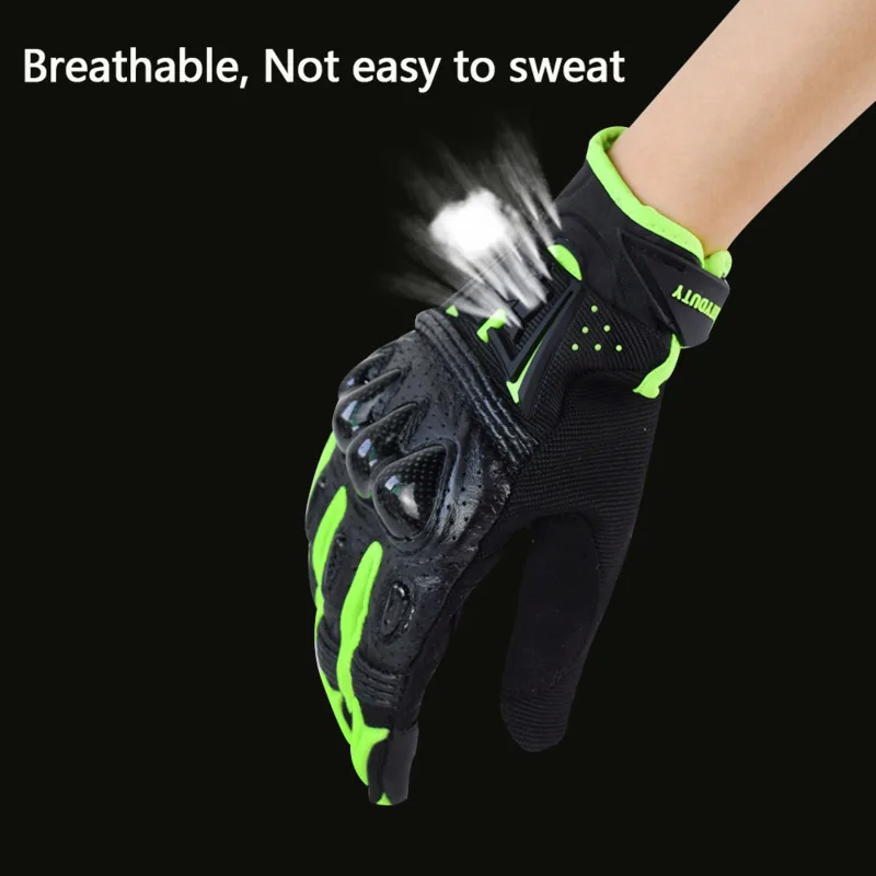 Перчатки для езды на мотоцикле мужчин уличные спортивные митенки велосипеде