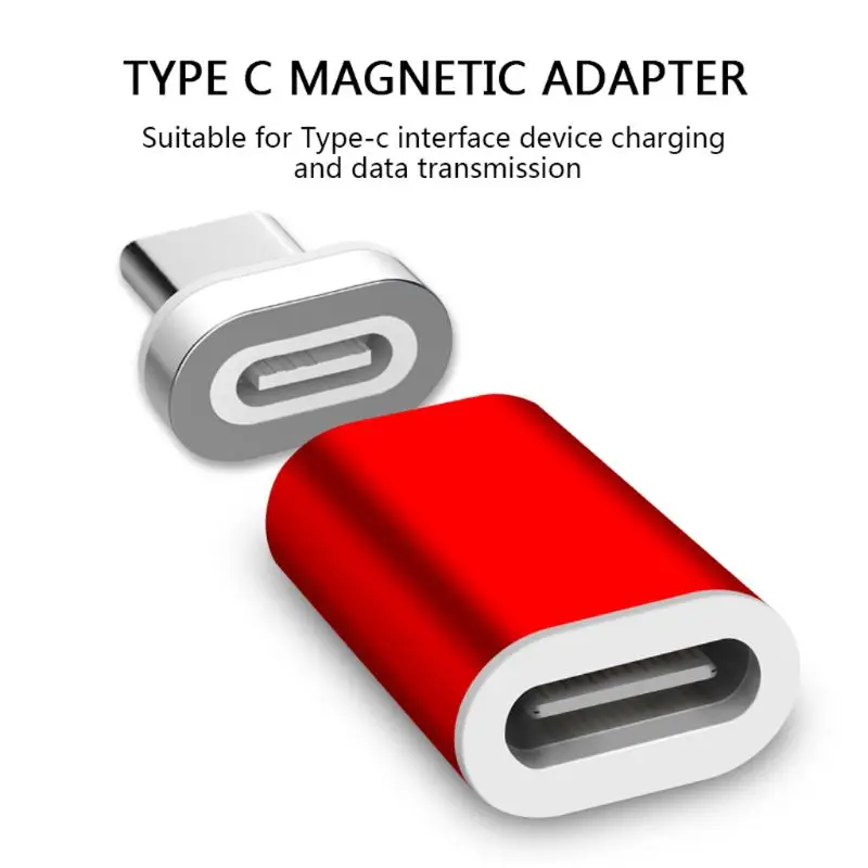

Magnetic Type C Female to Male Charge Adapter Converter for samsung S10 S9 S8 Note 9 8 9 5 Mix 6 8 Oneplus 3/5/6 P9