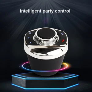 Контроллер на руль автомобиля Eunavi, универсальный беспроводной пульт дистанционного управления на руль с 8 клавишами