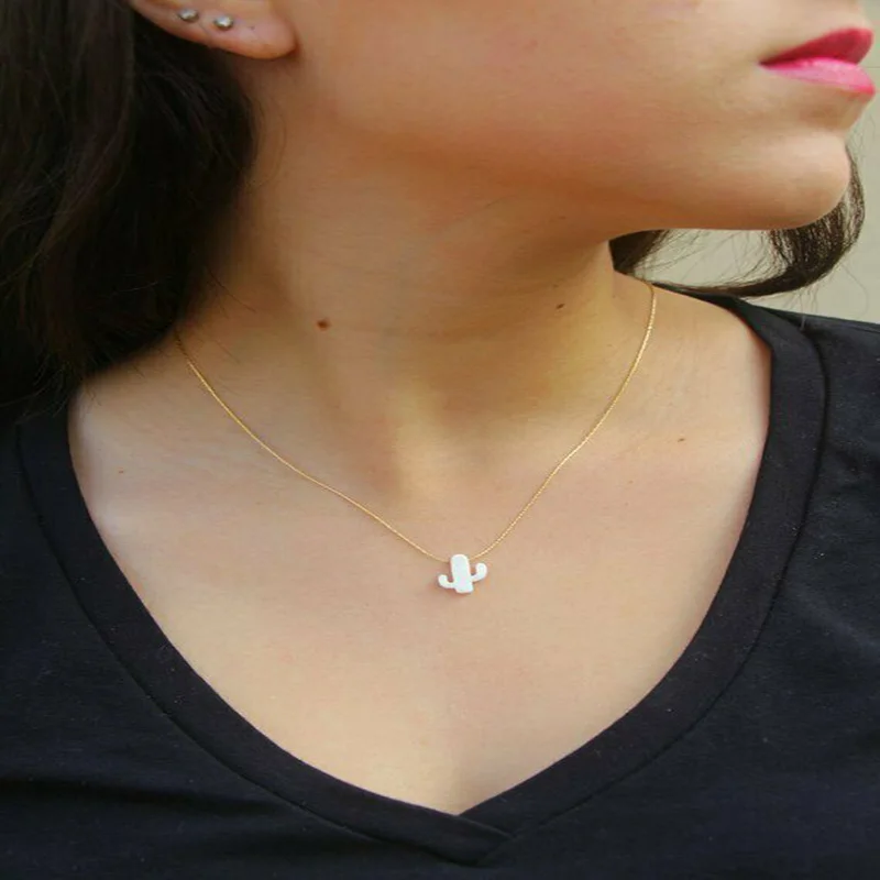 Женское Ожерелье С КАКТУСОМ 2 шт.|Подвески| |