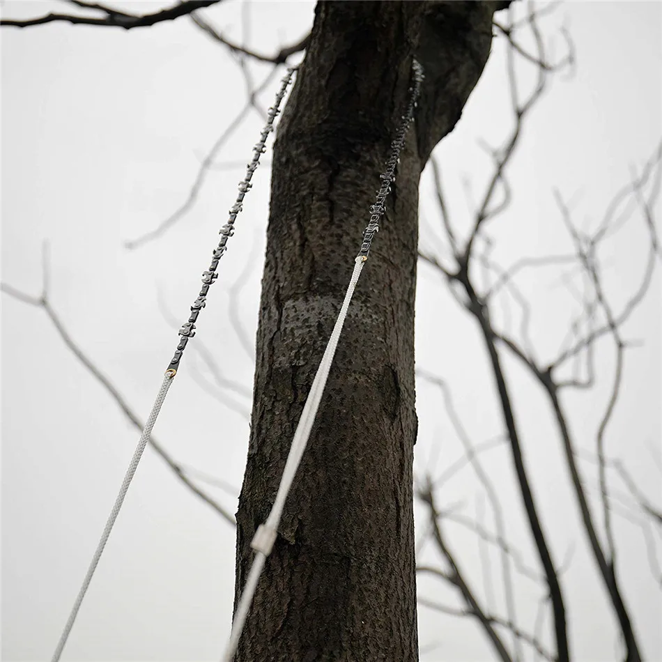 ramo árvore serra aparador cortador corda ao