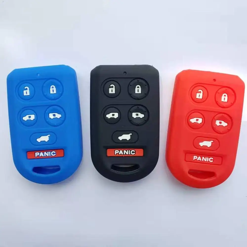 Чехол для автомобильного ключа силиконовый чехол HONDA Odyssey Pilot Smart Remote Key с 5