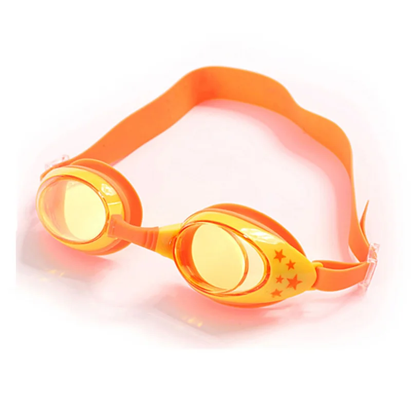 Водонепроницаемые и противотуманные прозрачные детские плавательные очки для