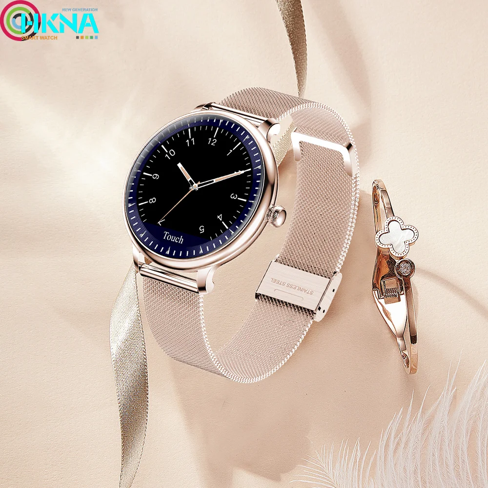 

Smart Watch For Women Fashion Business Bracelet Heart Rate Blood Pressure Waterproof Fitness Tracker Wristband For Android iOS