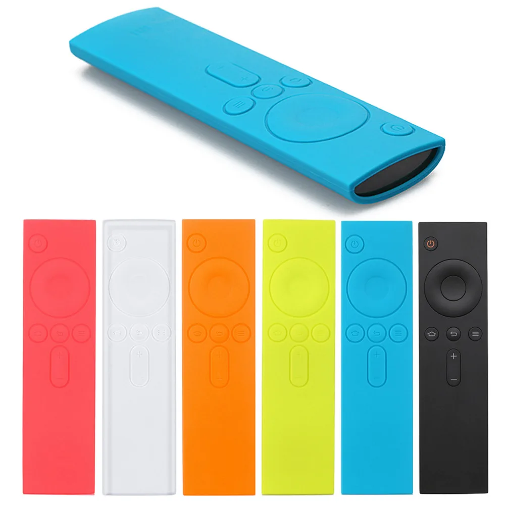 Мягкий силиконовый чехол Besegad для Xiaomi Mi TV 2 Box Standard Mini с пультом дистанционного