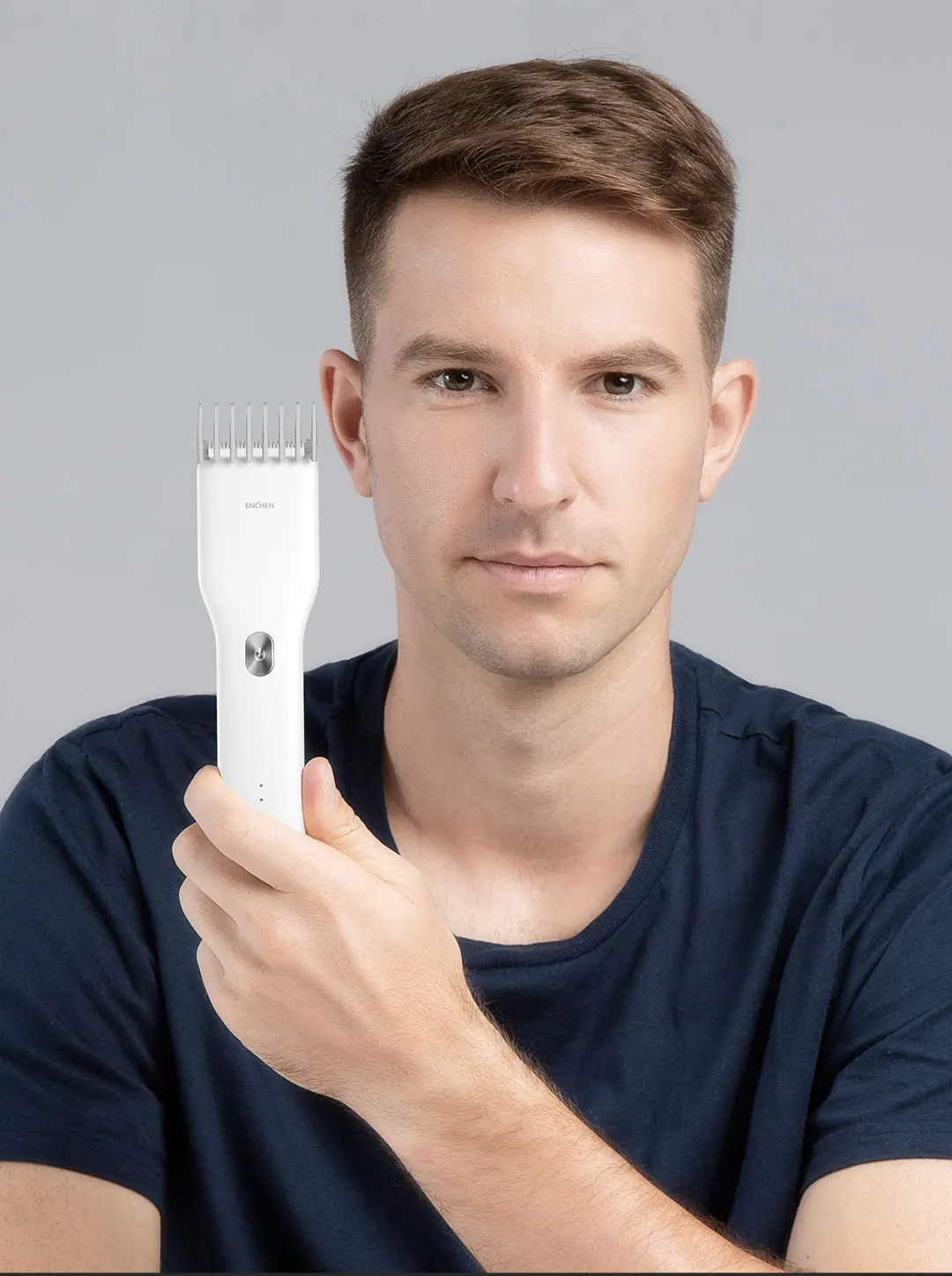 Xiaomi Mi Enchen Boost USB электрическая машинка для стрижки волос с двумя скоростями Керамический Резак Быстрая зарядка триммер для волос детская машинка для стрижки волос