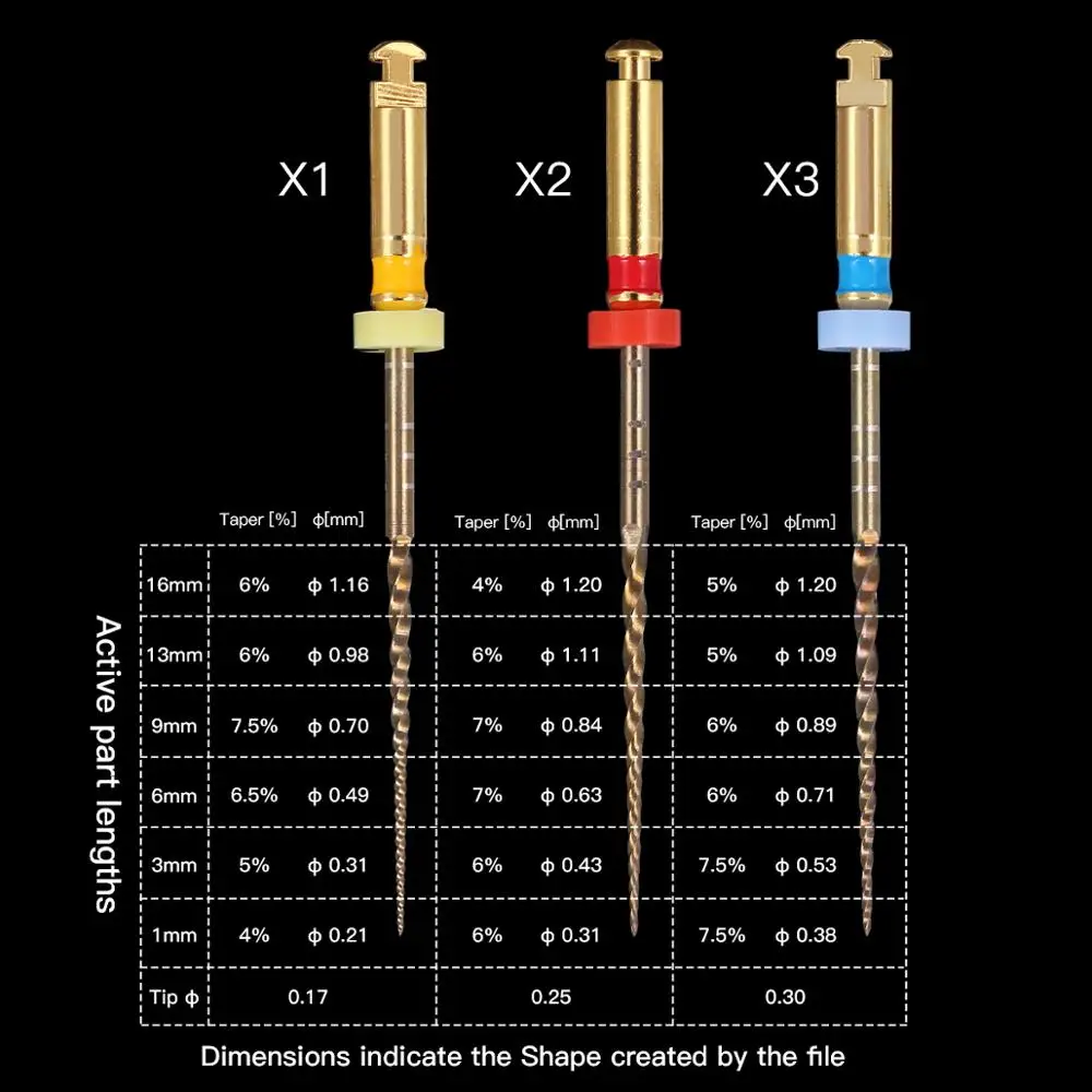 Стоматологические Endo роторные файлы Супер Файлы next для подготовки корневого