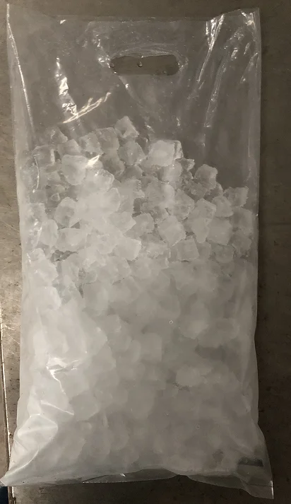 Нержавеющая сталь автоматический торговый автомат с кубиками льда машина