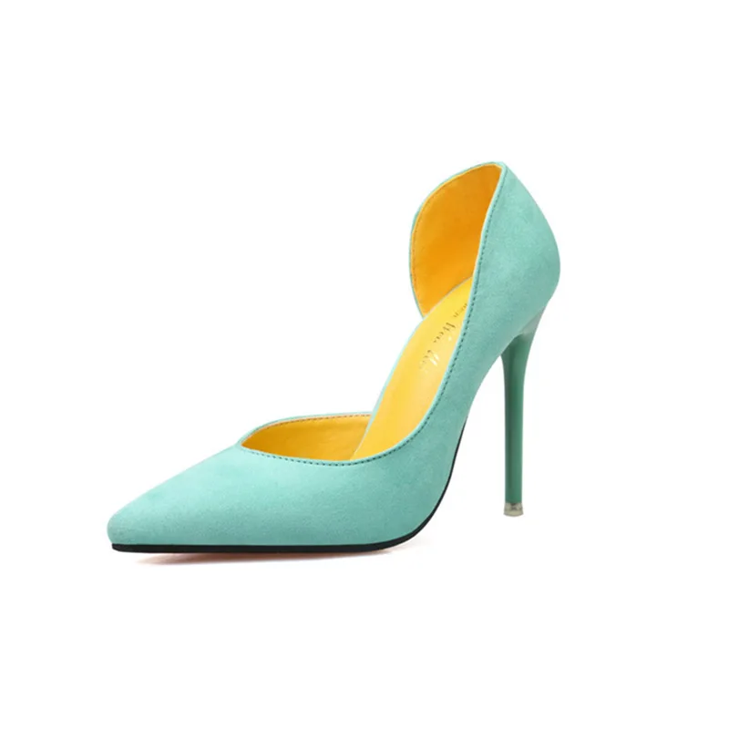 

Women's Shoes Korean Shallow Mouth Patent Leather Single Shoes Sexy Thin Heels High Heels Simple Elegant Party Pumps