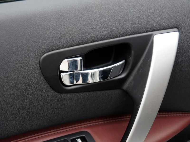 ABS Хромированная внутренняя отделка дверей ручная застежка декоративная крышка