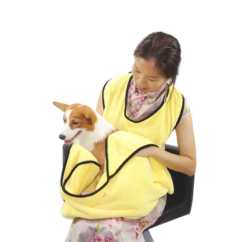 

Банное полотенце для собак, мягкий халат для кошек и собак, банное полотенце для уборки собак, банный халат, одежда для домашних животных