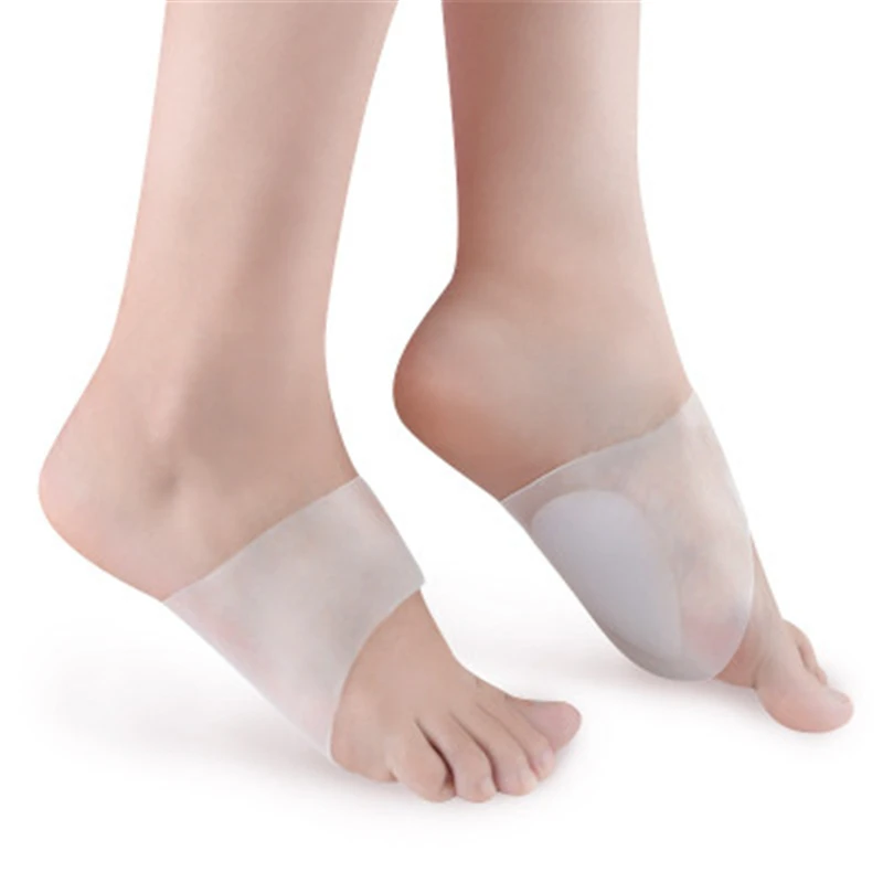 

Silicone Orthotic Arch Support Insole Soft Foot Cushion Footwear insoles Relief Pain Massage Pad Insoles Foot