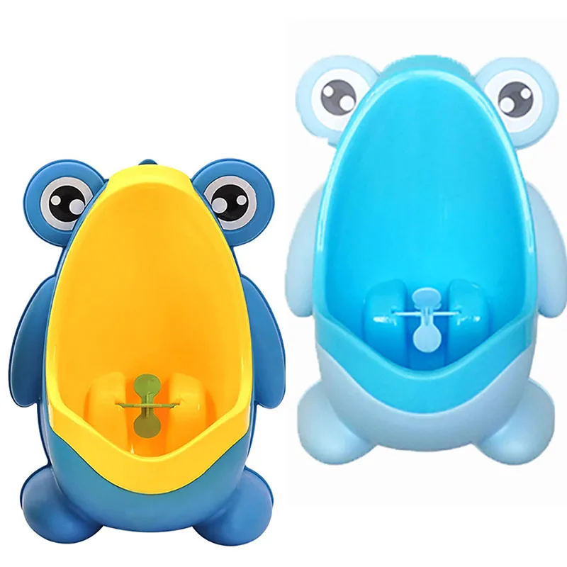 Новое поступление Детский горшок для мальчика туалет обучающая лягушка Детская подставка вертикальный