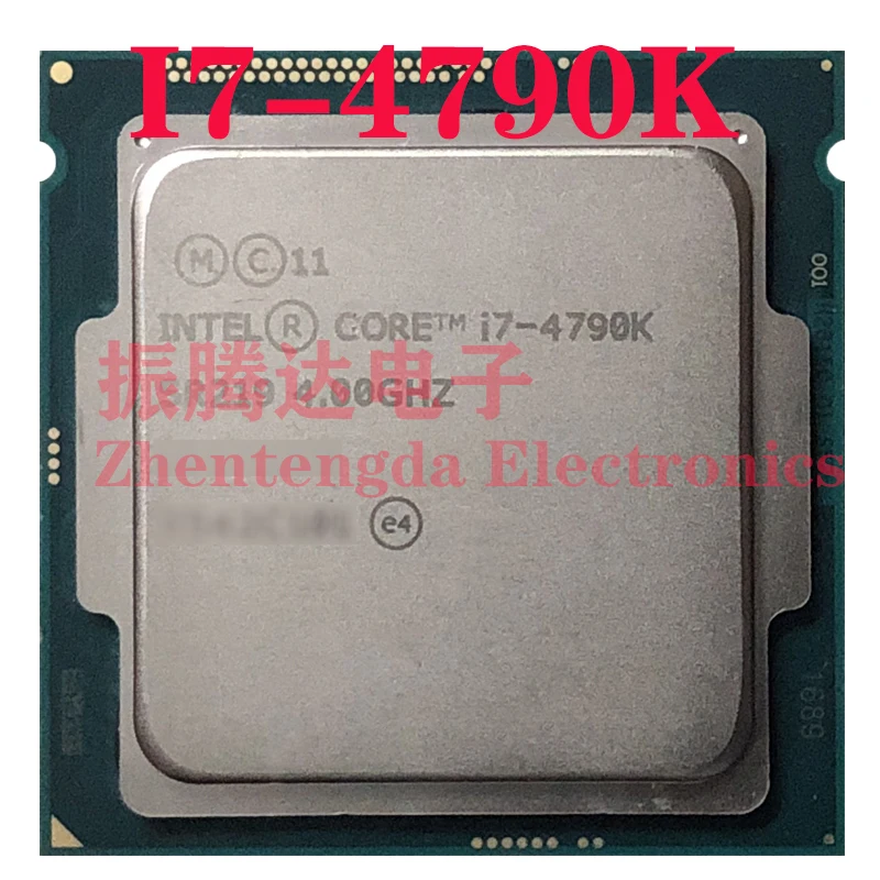 4 й процессор Intel i7 4790K SR219 00 ГГц ядра 8 потоков LGA 1150 Настольный