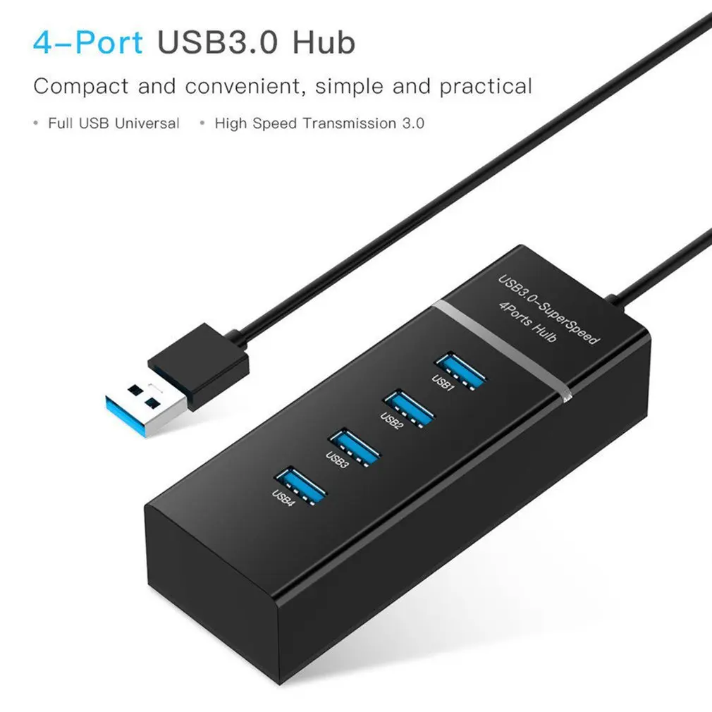 Высокая Скорость USB 3 0 Multi HUB разветвитель ПК заглушка адаптера ноутбука & Play station 4