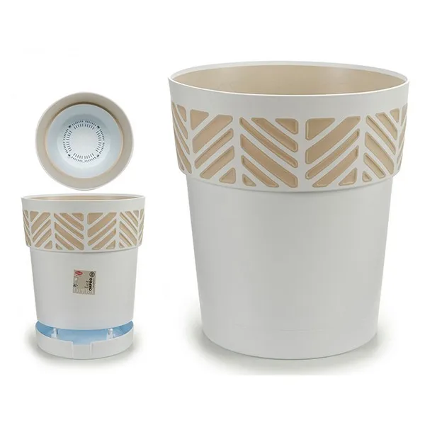 Плантатор Orfeo пластиковый белый|Цветочные горшки и кадки| |