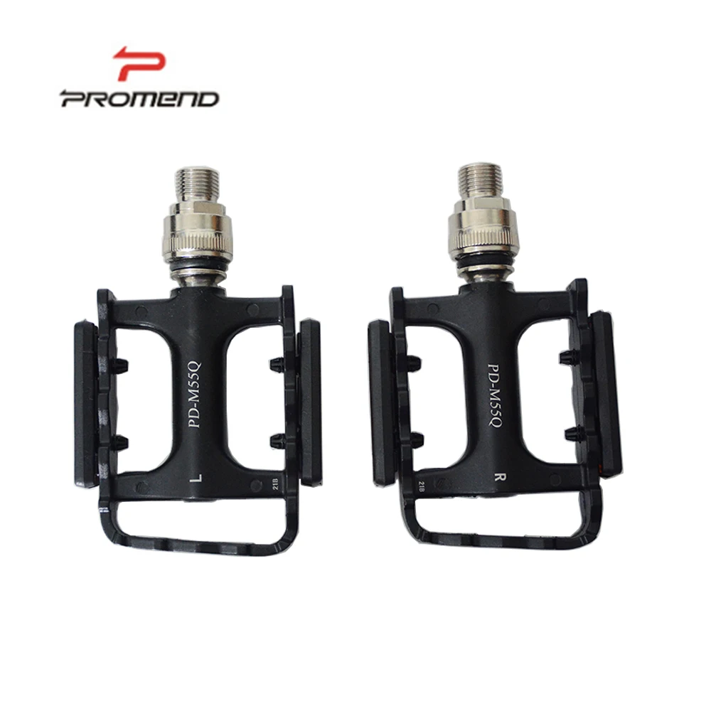 

Педали для горного велосипеда PROMEND, быстросъемные, из алюминиевого сплава, подшипник DU +, педали для горного велосипеда 9/16 дюйма