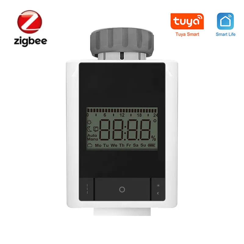 

ZigBee3.0 Tuya Smart Thermostat Actuator Heater TRV Thermostatic Radiator Valve Temperature Controller For Alexa Google Home