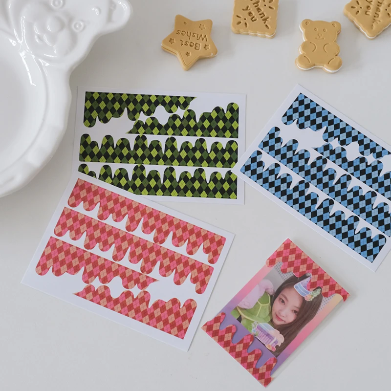 Милые блестящие декоративные стикеры в клетку с сыром s DIY ручной дневник для счетов коллаж альбом для скрапбукинга Kawaii стикер для канцелярских товаров Sticker