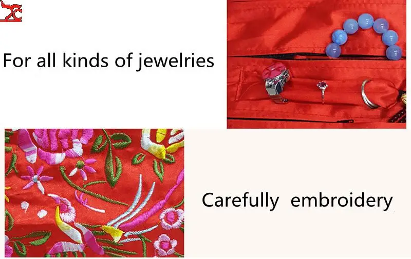 Дорожная шелковая ткань рулон для обертывания ювелирных изделий в восточном