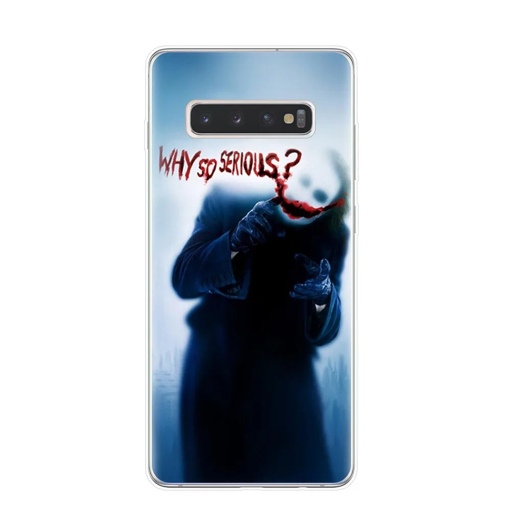 T7766 Joker Joaquin Phoenix Мягкий ТПУ силиконовый чехол для телефона для Coque samsung S10 S9 S8 Plus S6 S7 Edge S10E Lite 5G Capa - Цвет: T7766