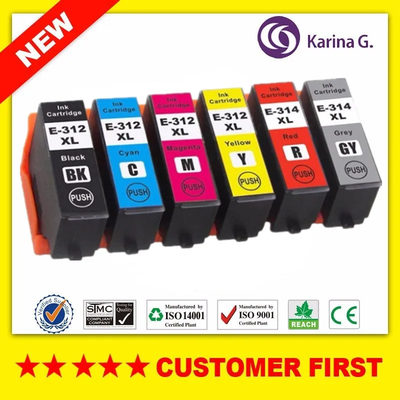 312XL 314XL совместимый для Epson T312XL T314XL T312 T314 патрон чернил принтера Expression фото XP 15000 и