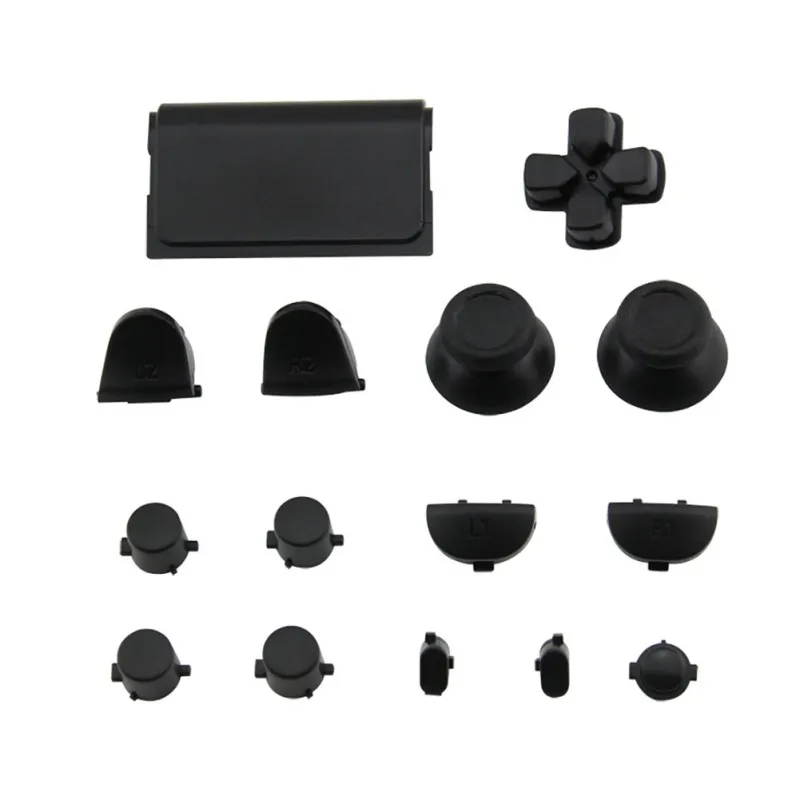 New Buttons Kit for PS4 2.0 Controller Custom Replacement Parts Chrome Gloss Solid Color High quality ps4 controller buttons | Электроника