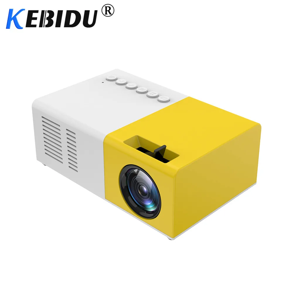 Хит продаж мини проектор Kebidu J9 HD 1080P домашний для AV USB Micro SD карта карманный