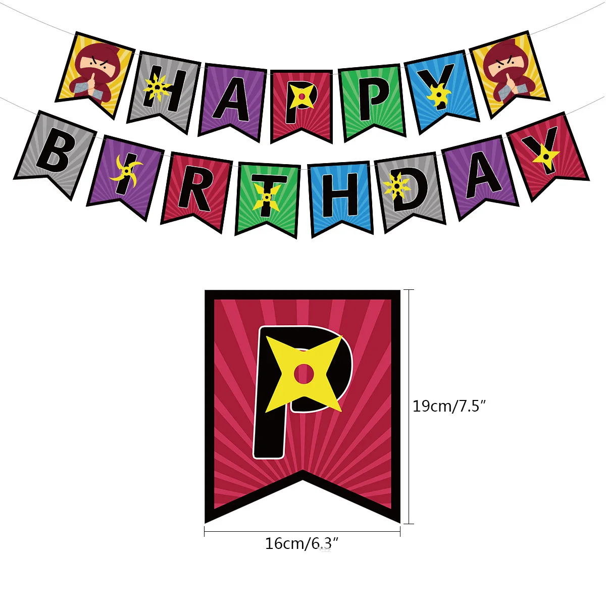 Латексные воздушные шары в стиле ниндзя 1 комплект|Воздушные и аксессуары| |