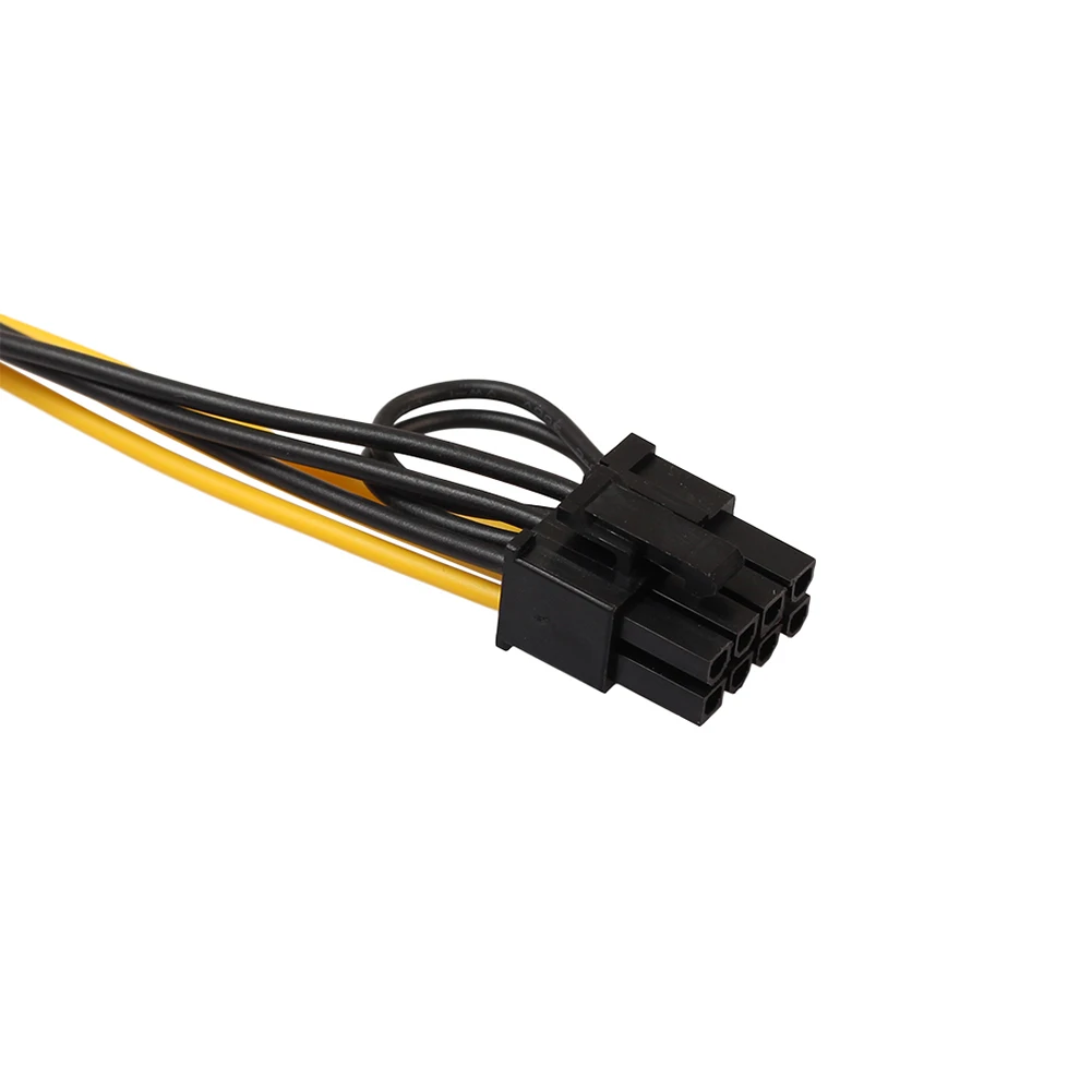 Hot Extension Cable 6pin to 2 PCIe 8(6+2)pin Motherboard Splitter Power VGA Graphic Video Card Adapter Supply Sata |