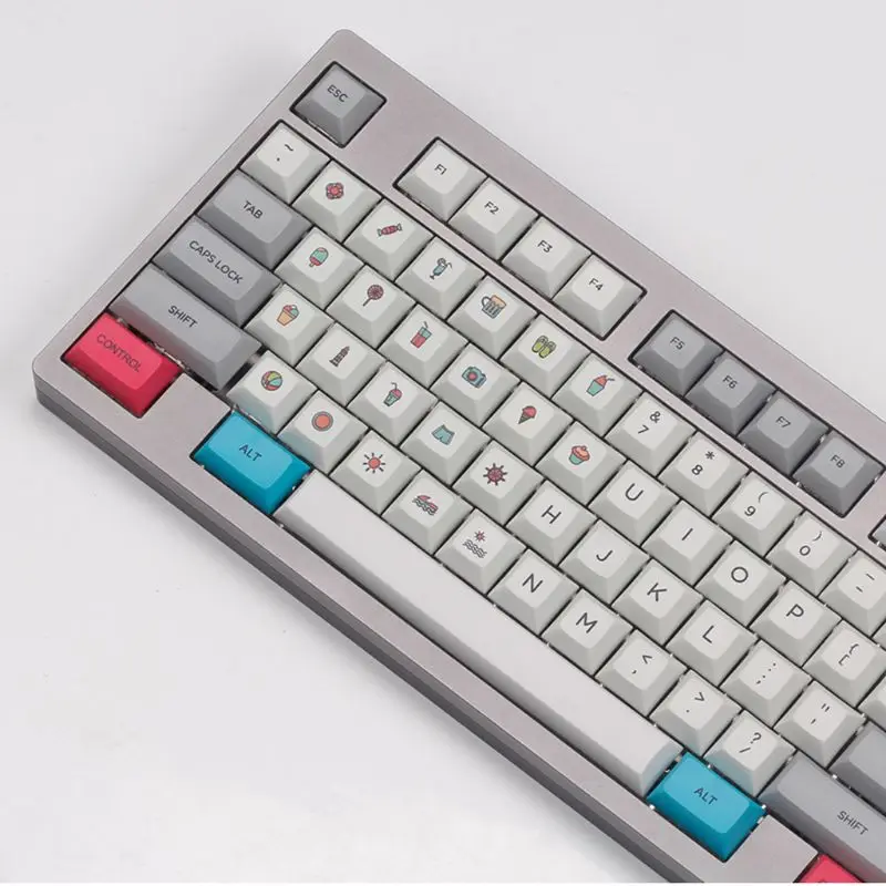 

DSA Profile Personality 22 Keyboard Keycap Dye Sublimation PBT Key Cap Hat for PC Computer Notebook Use Supplies