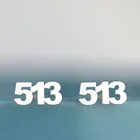 Женские винтажные серьги-гвоздики Save The Date, Винтажные серьги с цифрами в английском стиле