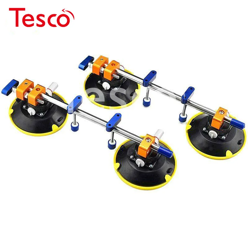 

2pcs/lot Seamless Stone Seam Setter Manual Rubber Vacuum leveling Setter for joint with 4.5" Suction Cups