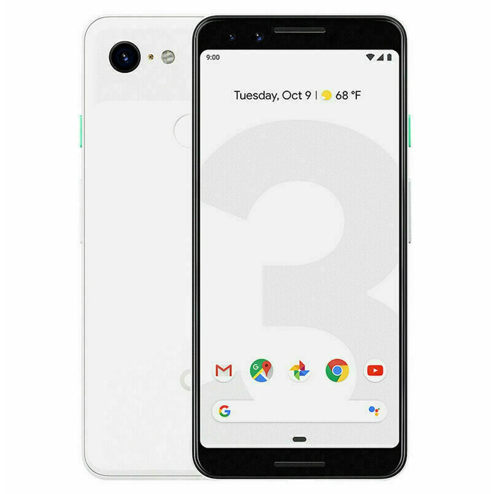 Google Pixel 3 оригинальный мобильный телефон 4G LTE Android Octa core 5 '཈.2MP и двойной 8MP