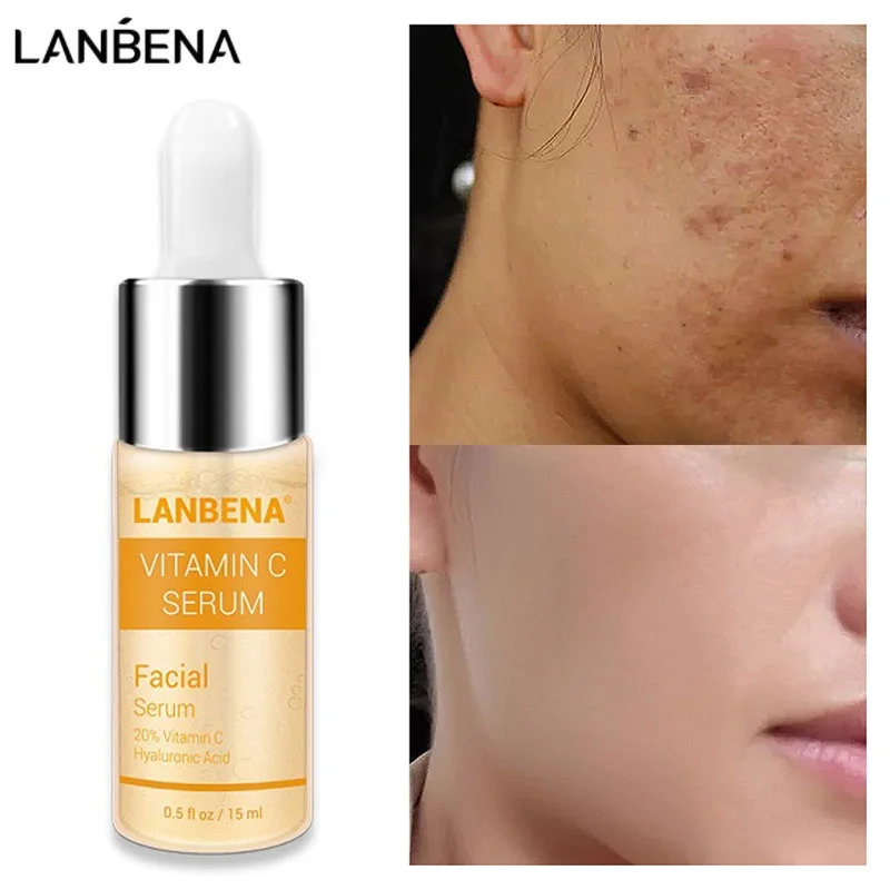 Витамин C отбеливающая лицевая сыворотка Care осветляющие пятна кожу лица эссенция