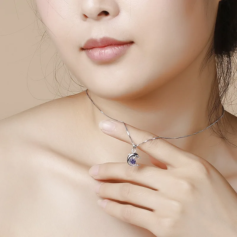 Отделка для колье из циркония подарка на День святого Валентина 40 + 5 см|Ожерелья с