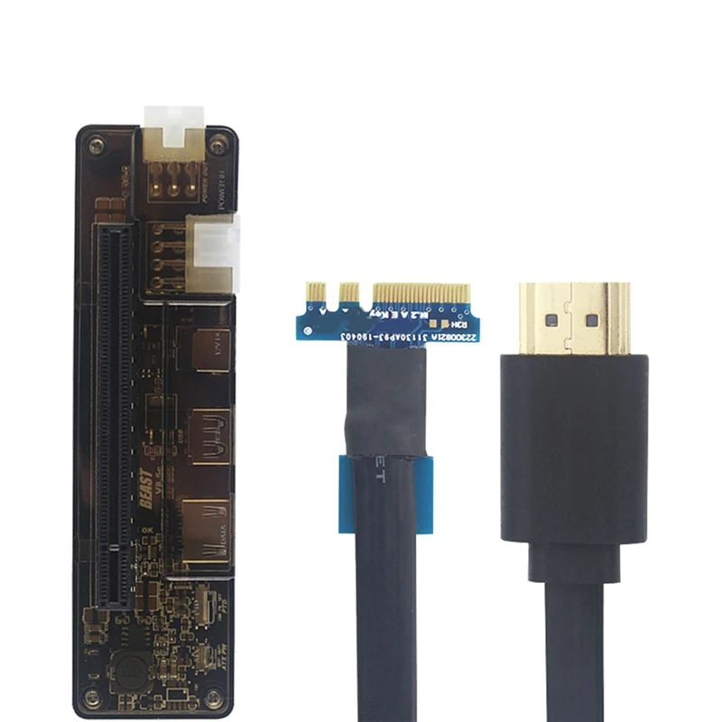 PCI E X16 V8.0 EXP GDC ноутбук внешняя независимая док станция для видеокарты Beast(M.2 AE KEY