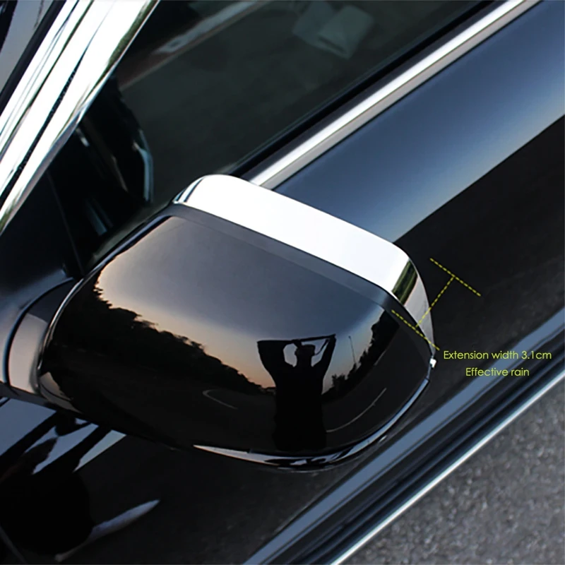 

Car ABS Chrome Rear View Side Door Mirror Frame Cover for HONDA CR-V CRV 2017-2020