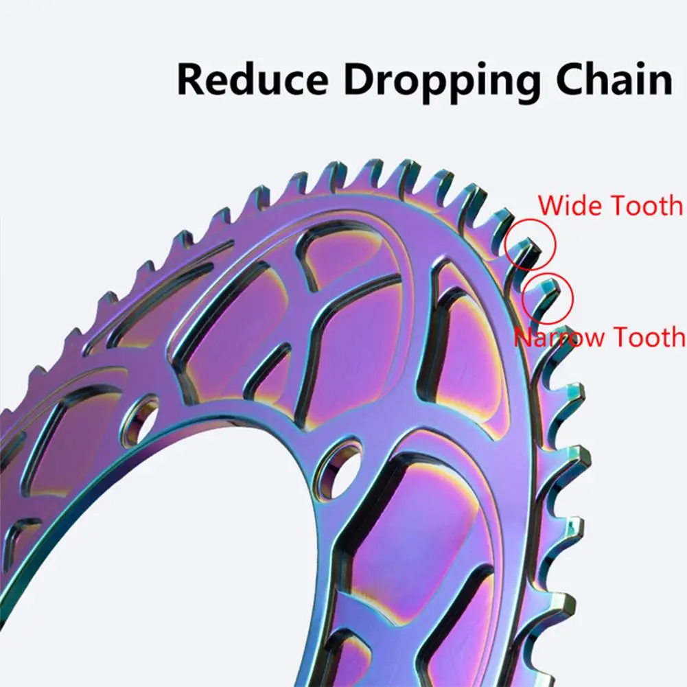 Складной велосипед BMX цепь из алюминиевого сплава с широкими/узкими зубьями