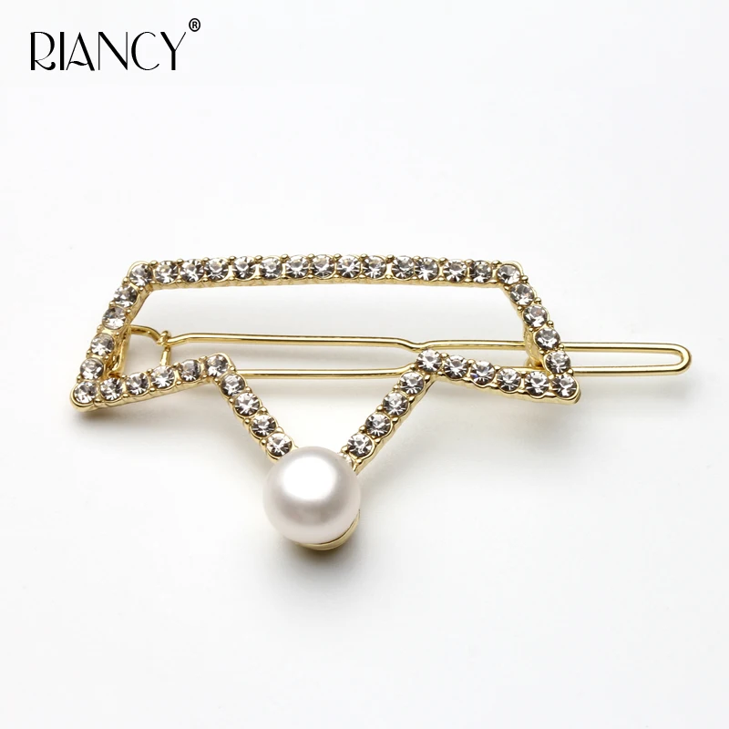 Заколка для волос с натуральным пресноводным белым жемчугом 2019|Украшения волос| |