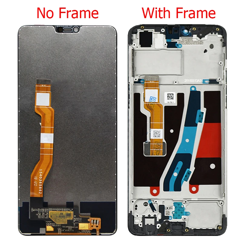 Оригинальный дисплей для OPPO A3 F7 LCD с рамкой 6 23 &quotOPPO CPH1819 CPH1821 CPH1837 сенсорным