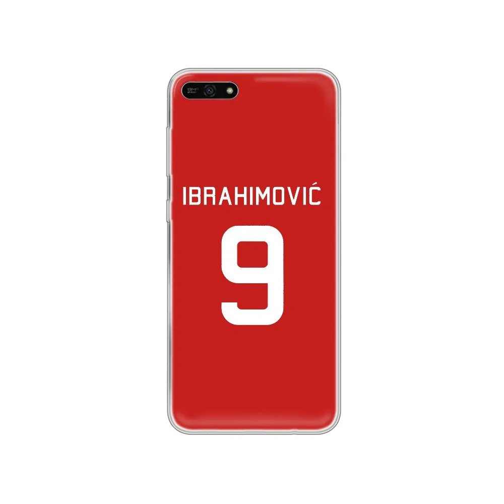 Zlatan ibrahimotor роскошный бампер для футбола прозрачный чехол телефона HUAWEI honor mate 7A 8S 8X
