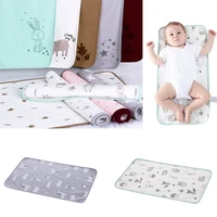 newborn baby portable waterproof 69x33cm changing mat infant foldable travel changing diaper nappy liners pad
